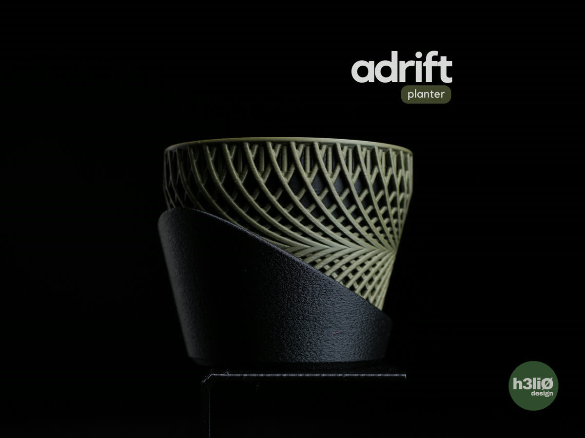 Jardinière Adrift, présentation officielle.