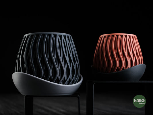 Jardinière Alvão, les deux versions.