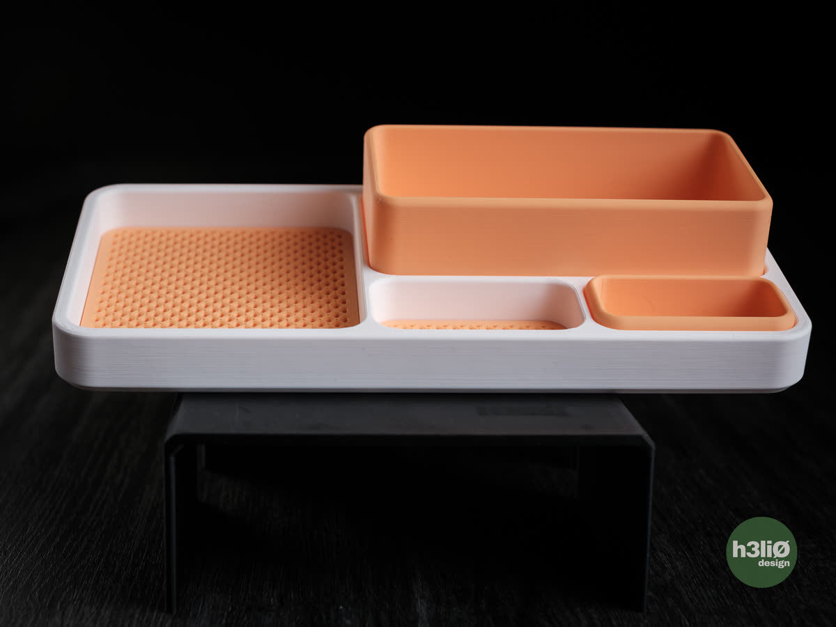 Organiseur Navais, les modules à plat.