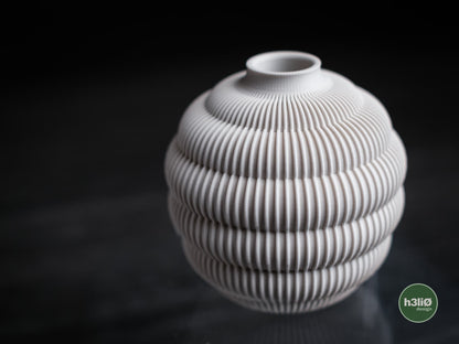 Vase Hive, version Blanc Ivoire.