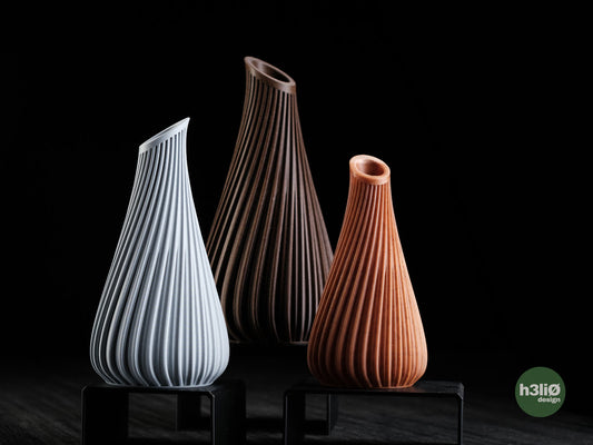 Vase Lagos, le trio de coloris.