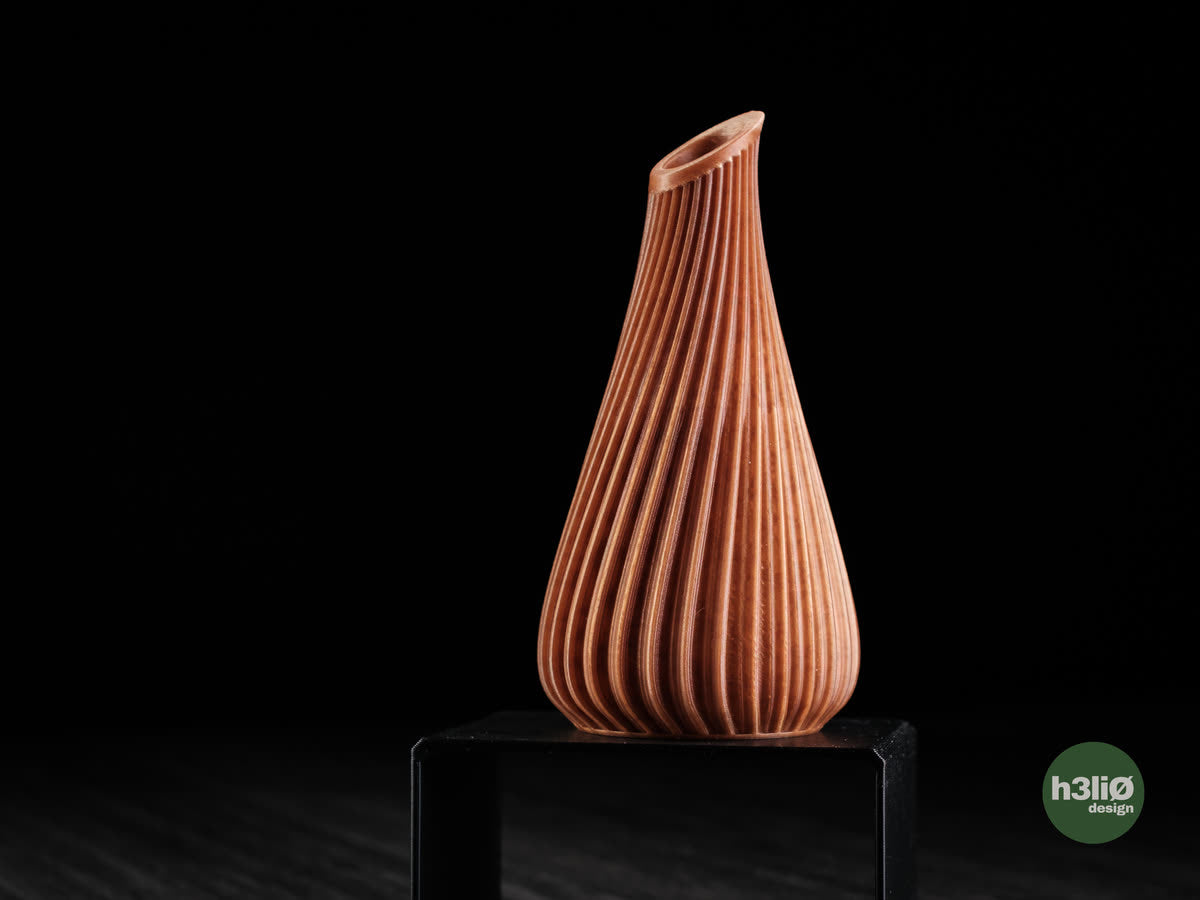Vase Lagos, version Terracotta.