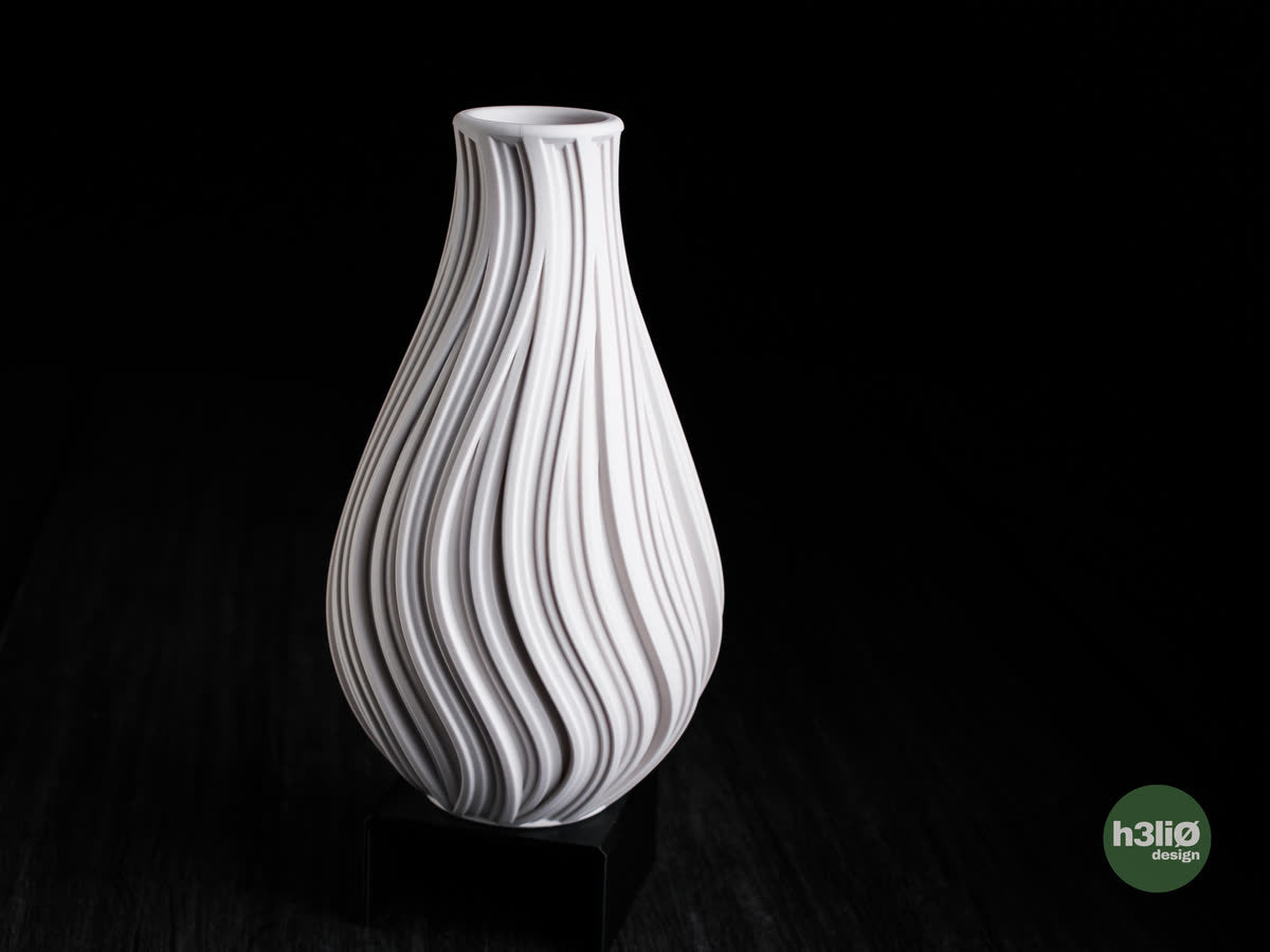 Vase Odemira, version Blanc Ivoire.