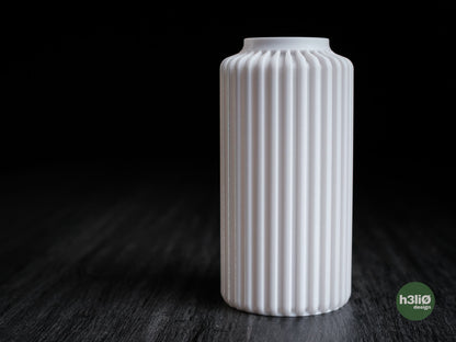 Vase Solara, version Blanc Ivoire.