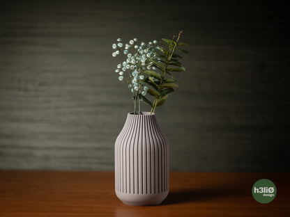 Vase Strata, version Gris Ash.